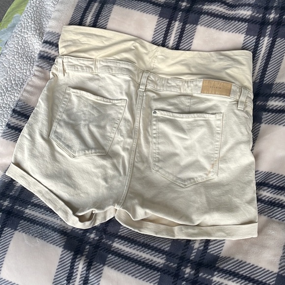 H&M Mama/Maternity Denim Shorts US XL - Picture 3 of 5